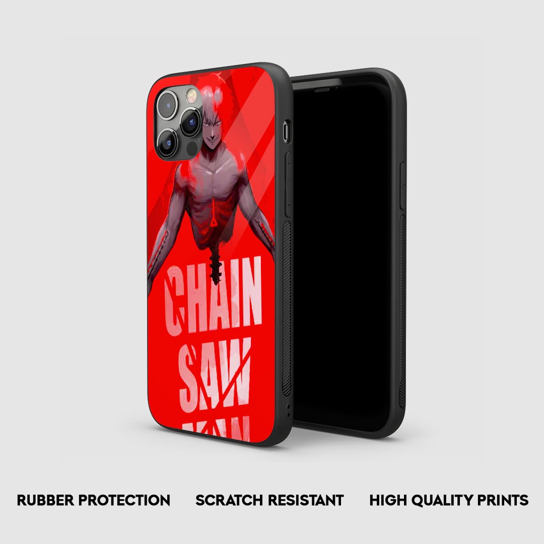 Side angle of Makima Command Chainsaw Man anime armored case