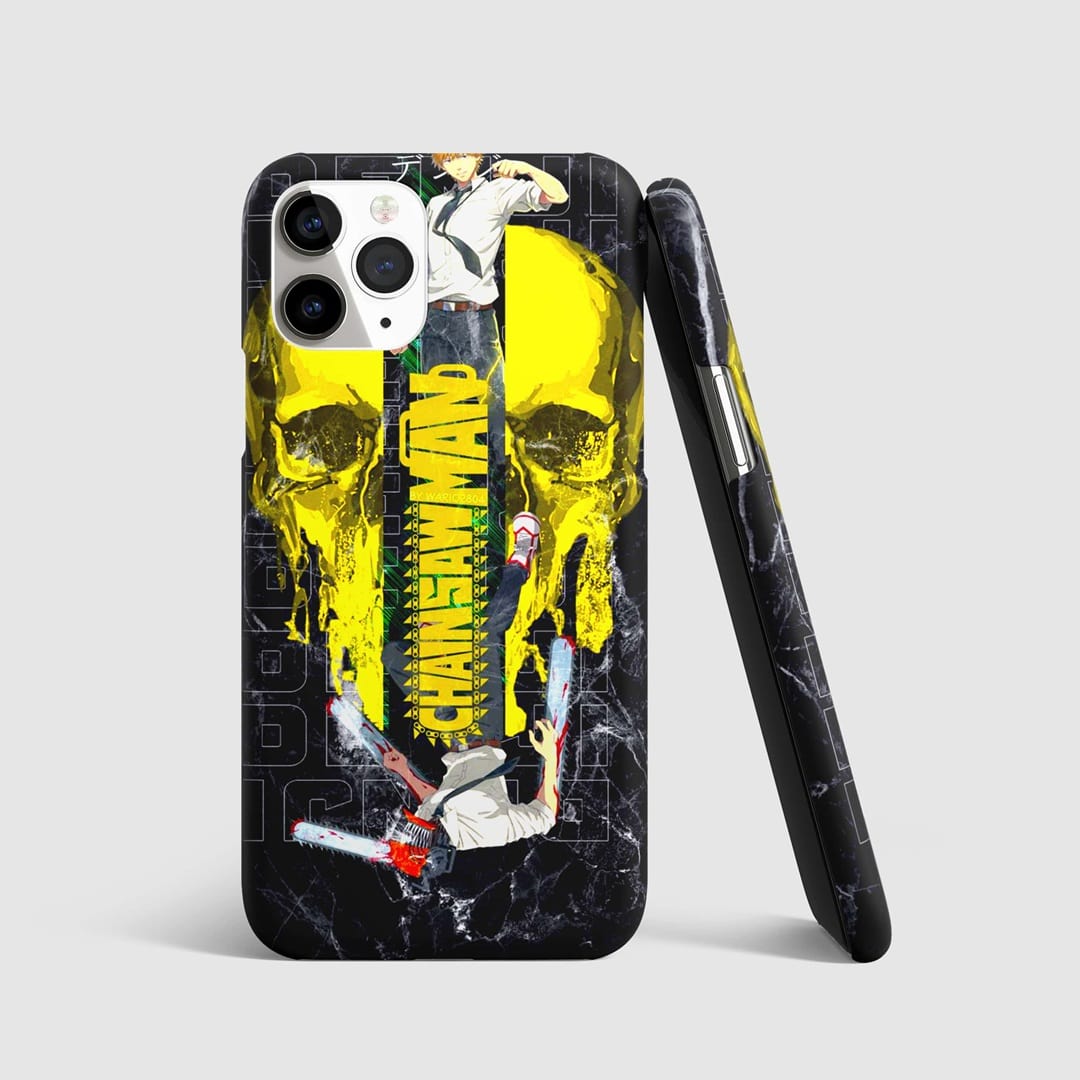 Mask Madness Phone Cover front artwork design