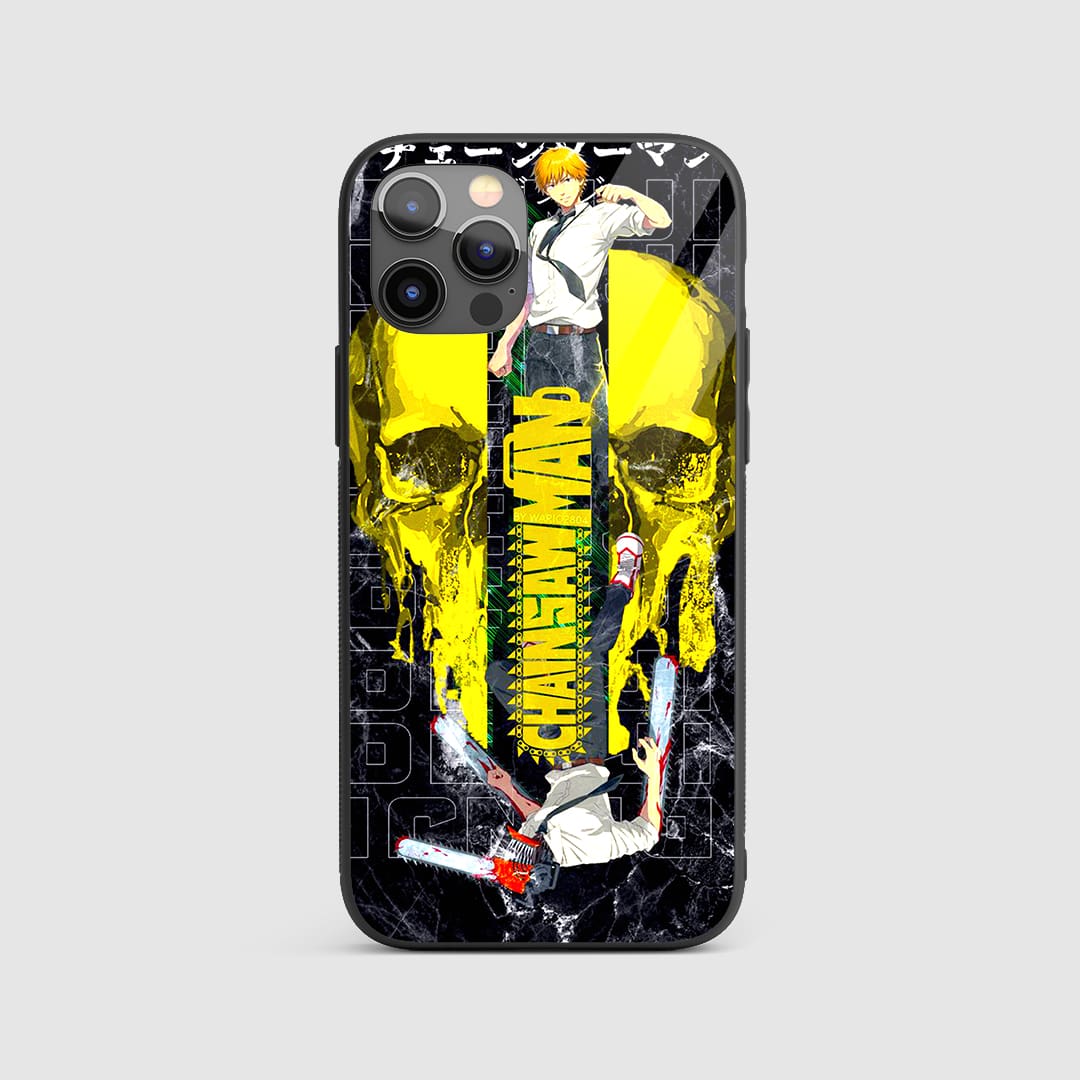 Mask Madness Silicone Armored Phone Case front design