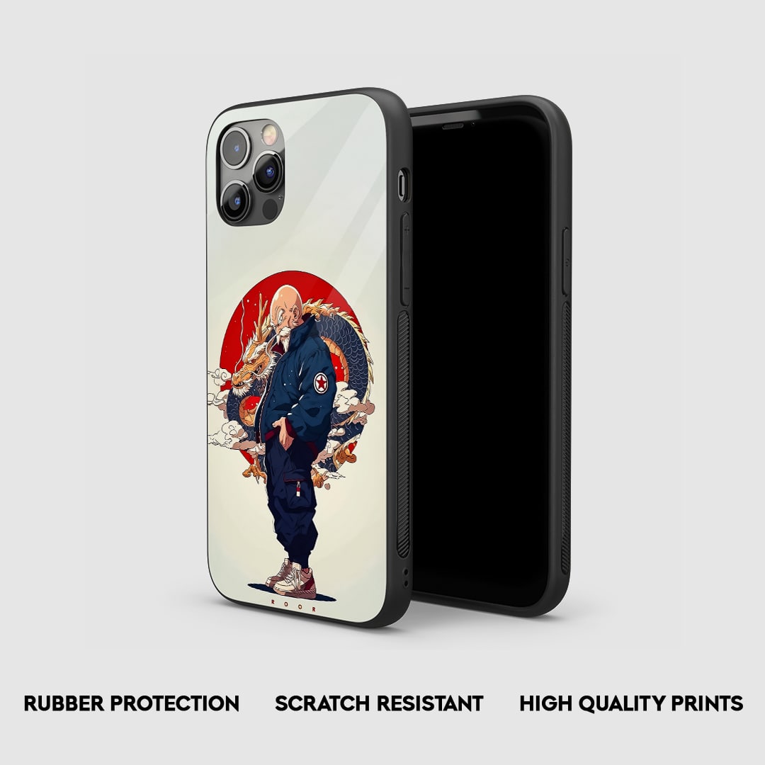 Side view of Roshi Silicone Case with snug fit and precise cutouts.