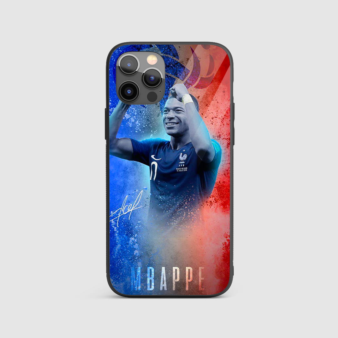 Mbappe France silicone armored phone case