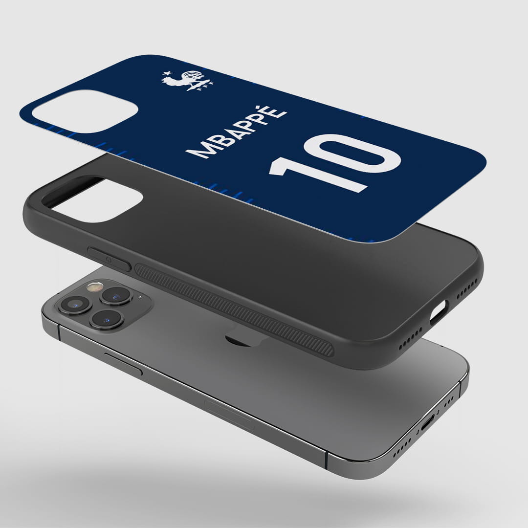 Premium Mbappe jersey themed mobile case