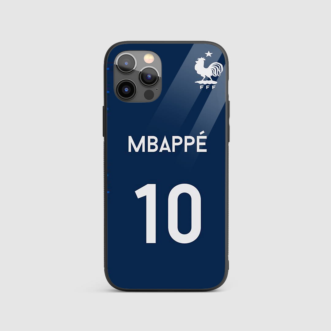 Mbappe No.10 Jersey silicone armored phone case