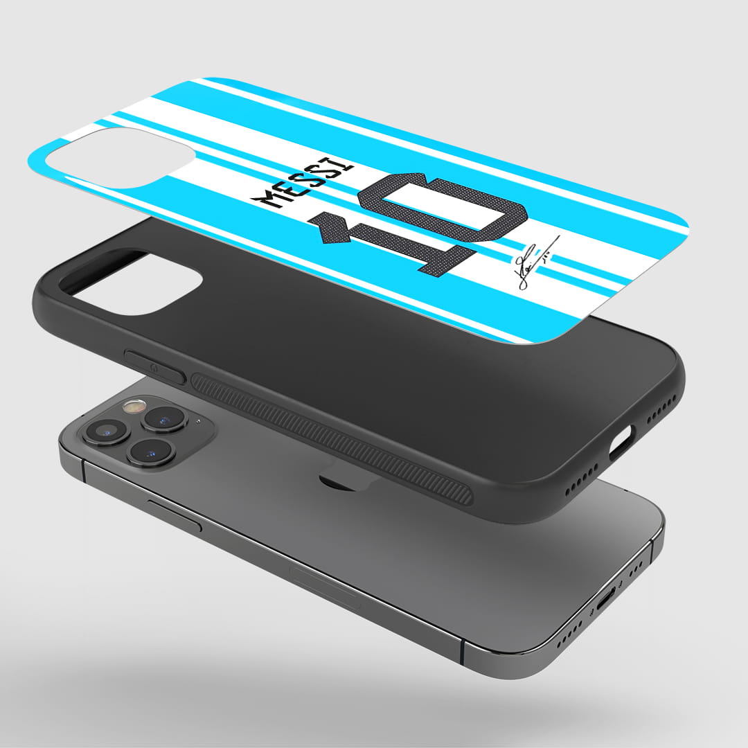 Shockproof Messi Jersey phone case