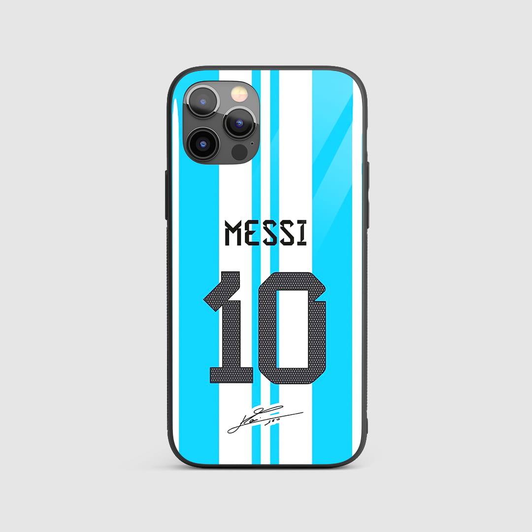 Messi Jersey silicone armored phone case