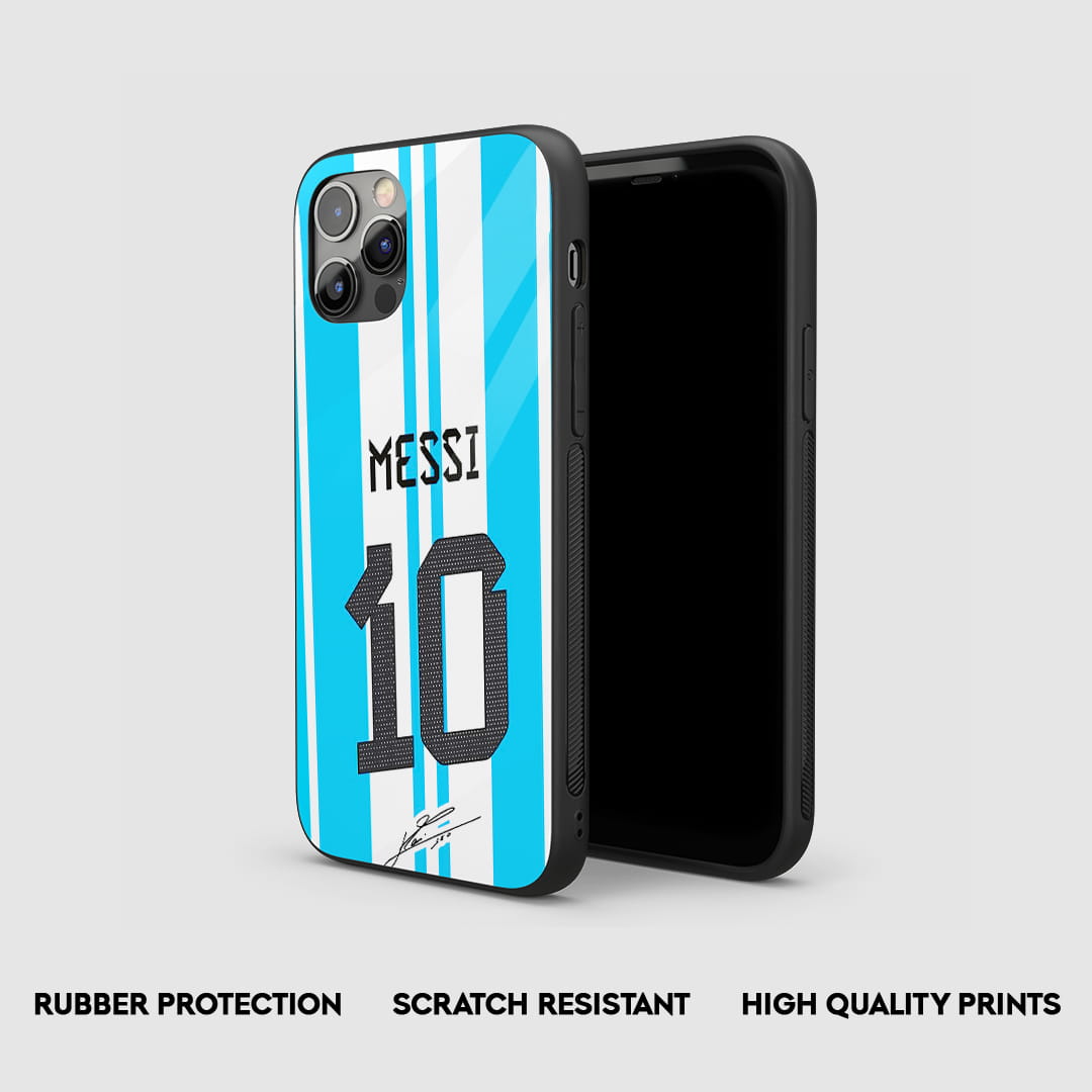 Lionel Messi jersey football silicone phone case