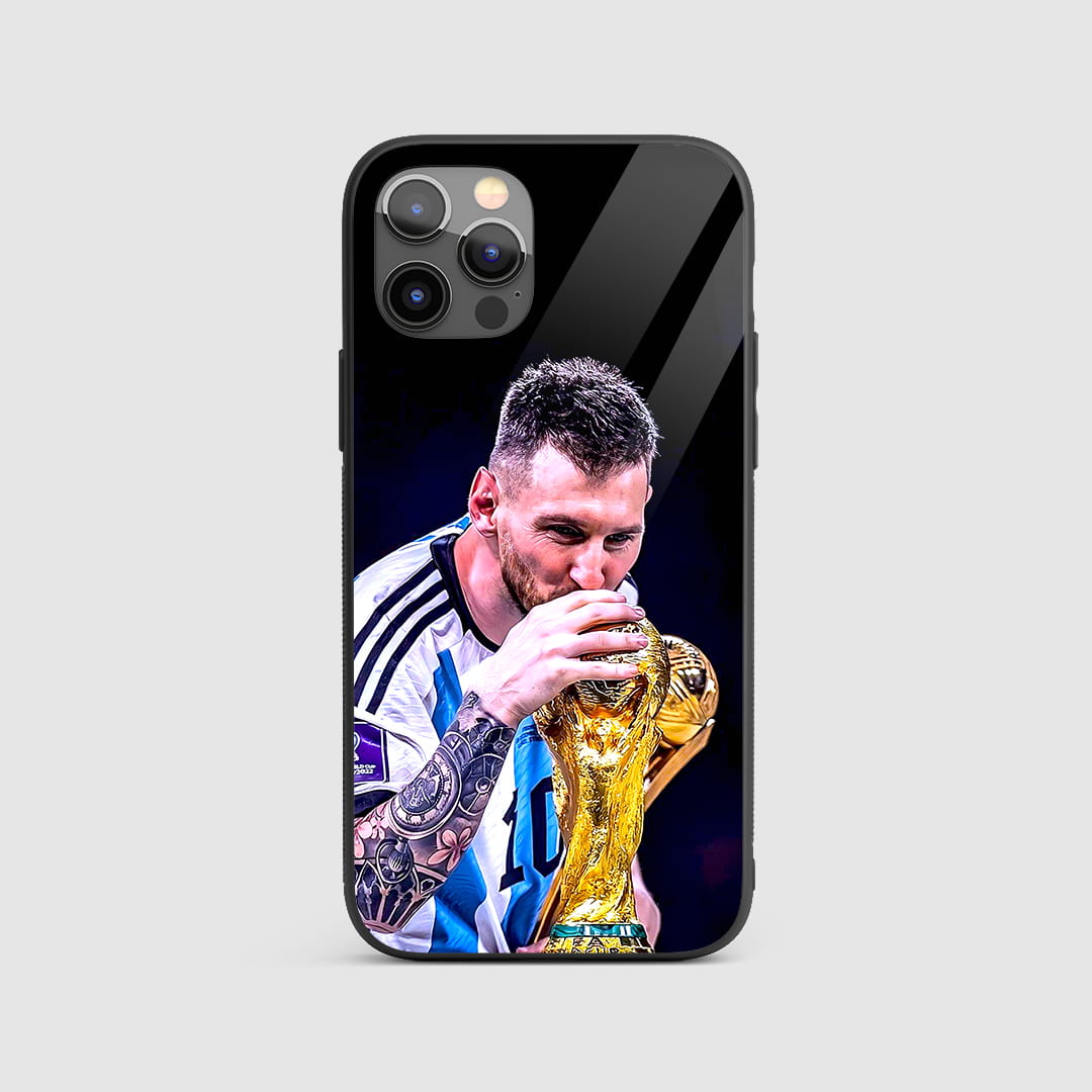 Messi Kiss of Glory silicone armored phone case