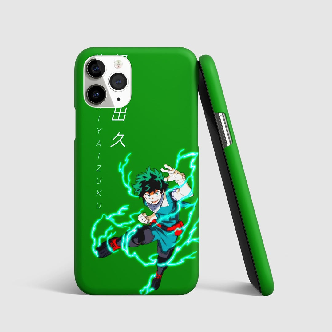 Midoriya Green Aura Phone Cover My Hero Academia