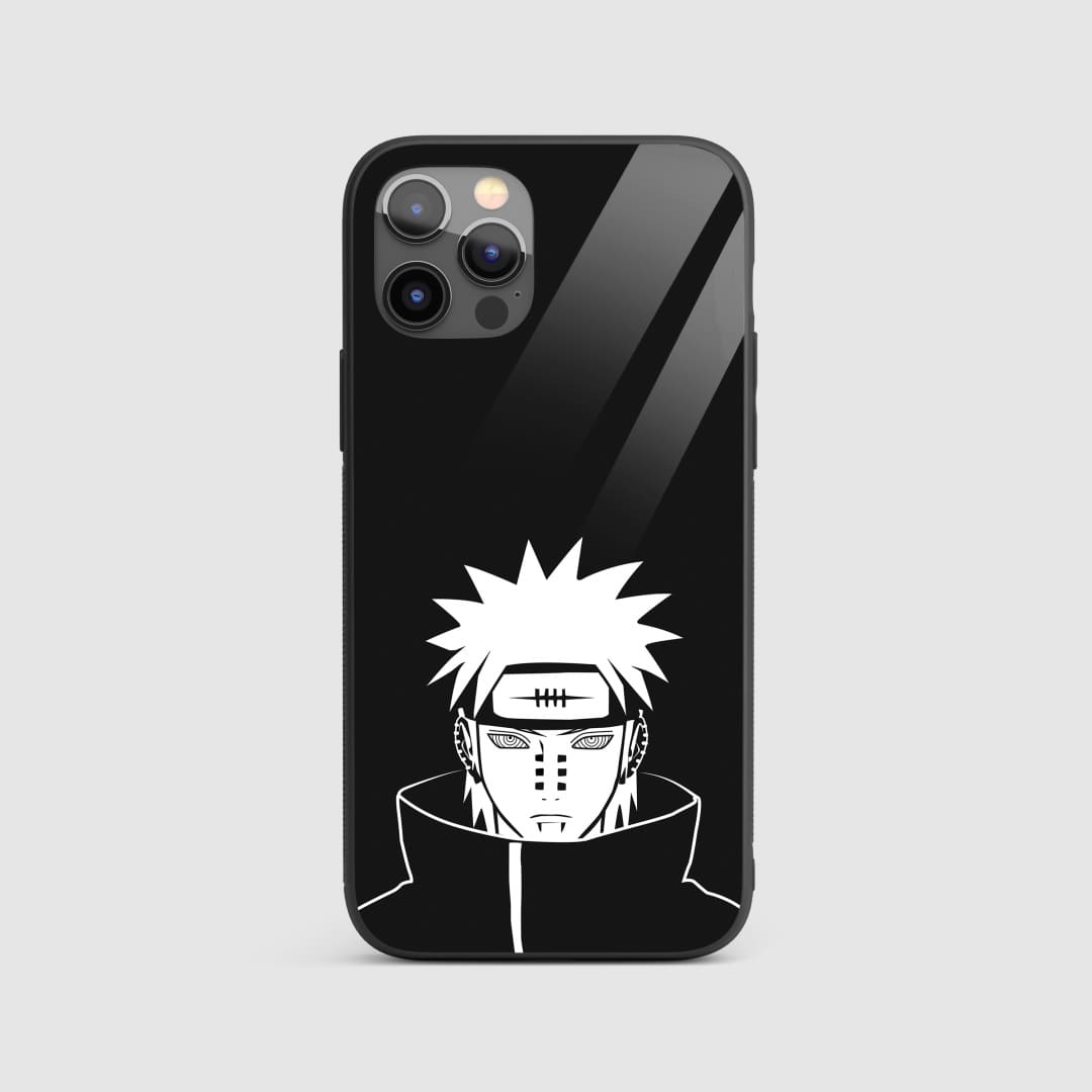 Nagato Silicone Armored Phone Case featuring iconic imagery of Pain from Naruto.