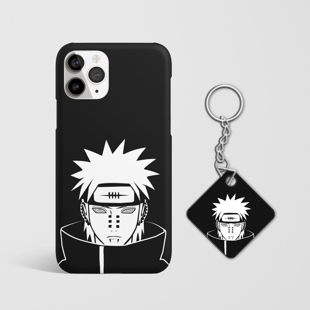 Close-up of the Nagato Phone Cover, showcasing the detailed 3D matte design with Keychain.