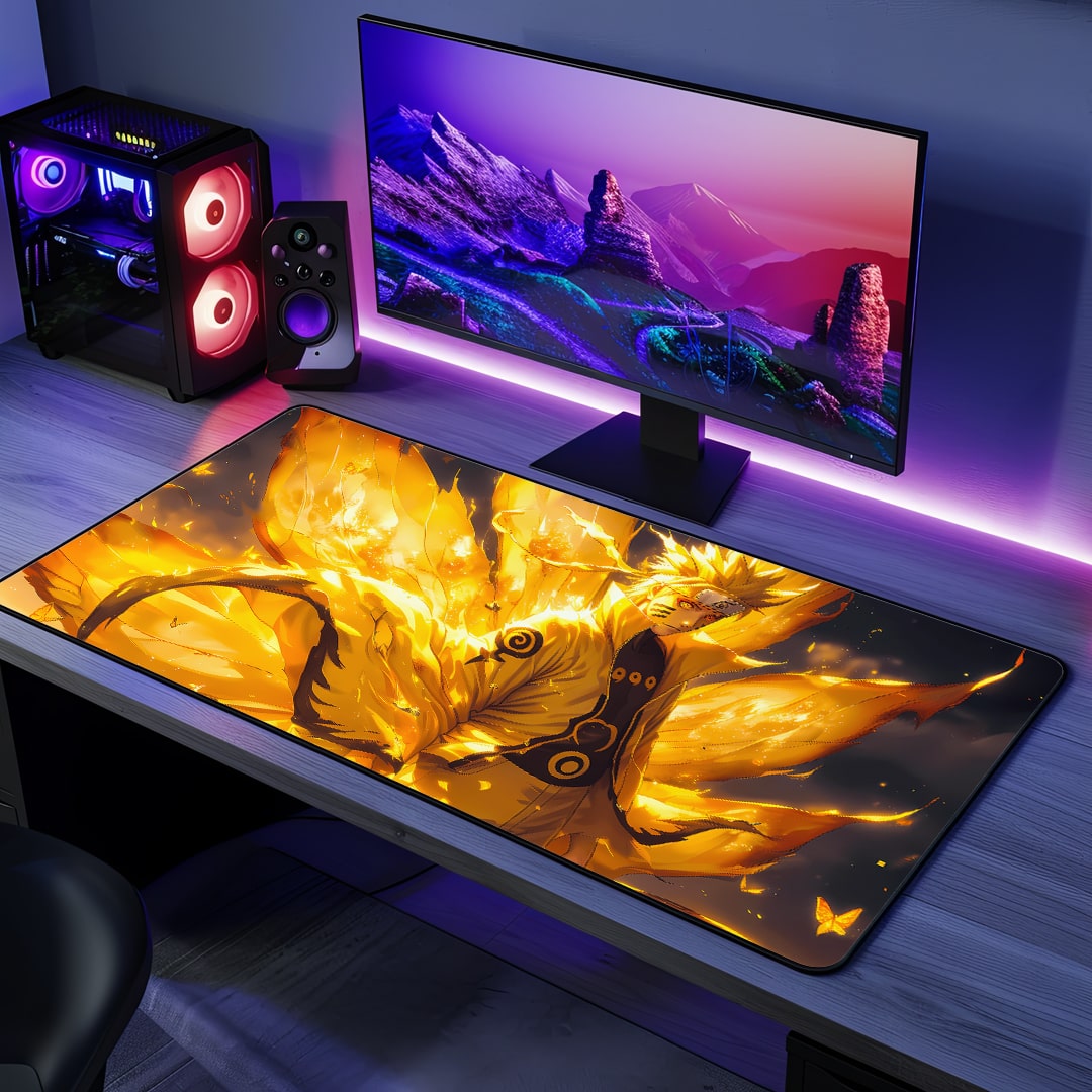 Naruto Six Path Sage Desk Mat with bold anime design