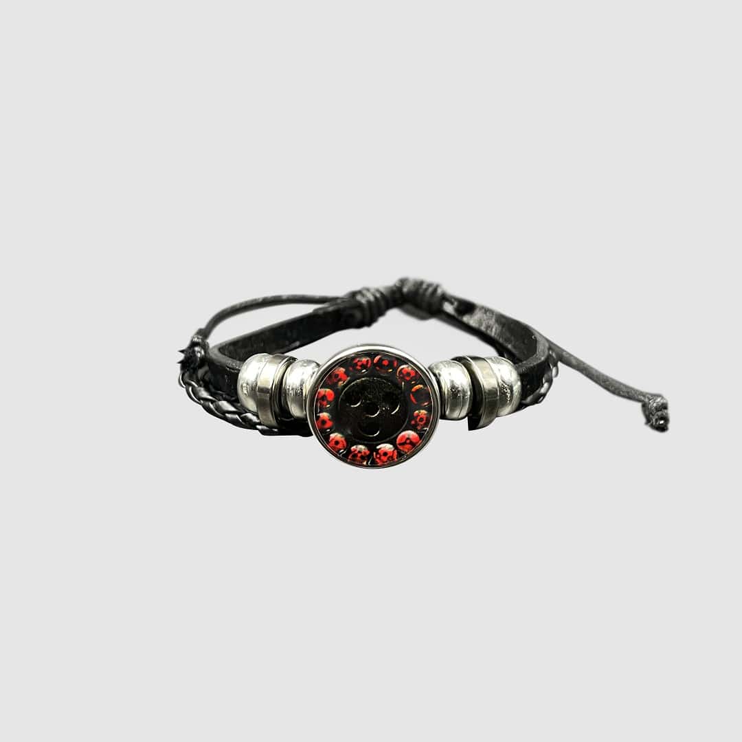Amazon.com: Ceymodir Tinuantec New Anime Leather Bracelet & Ring Cosplay  Wristband Jewelry with Konoha Logo Embossed : Clothing, Shoes & Jewelry