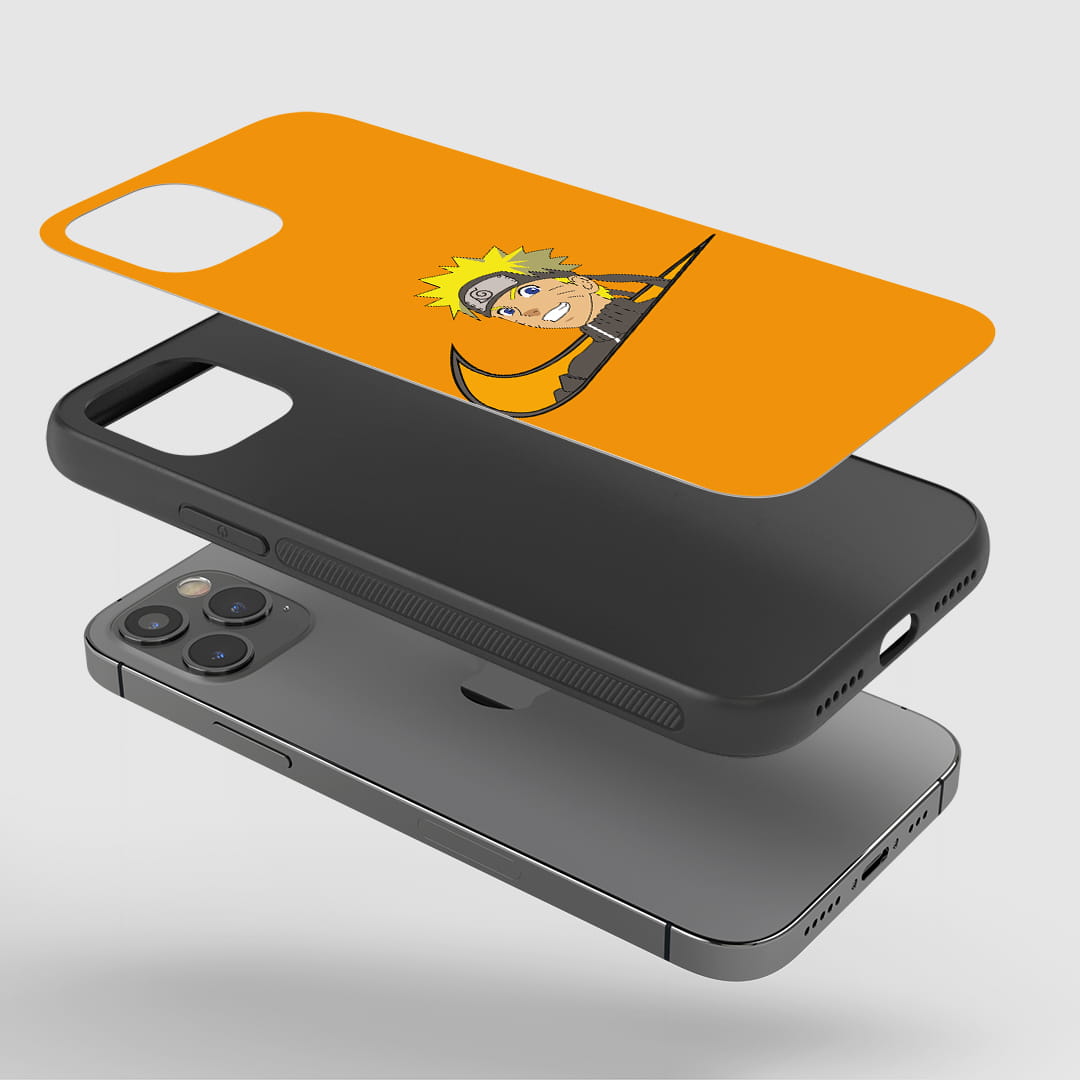 Naruto uzumaki chakra aesthetic mobile cover print