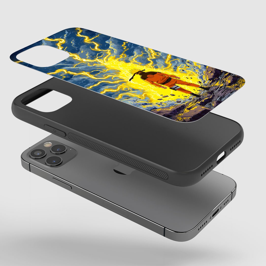 Shockproof Naruto Sage Mode silicone phone cover