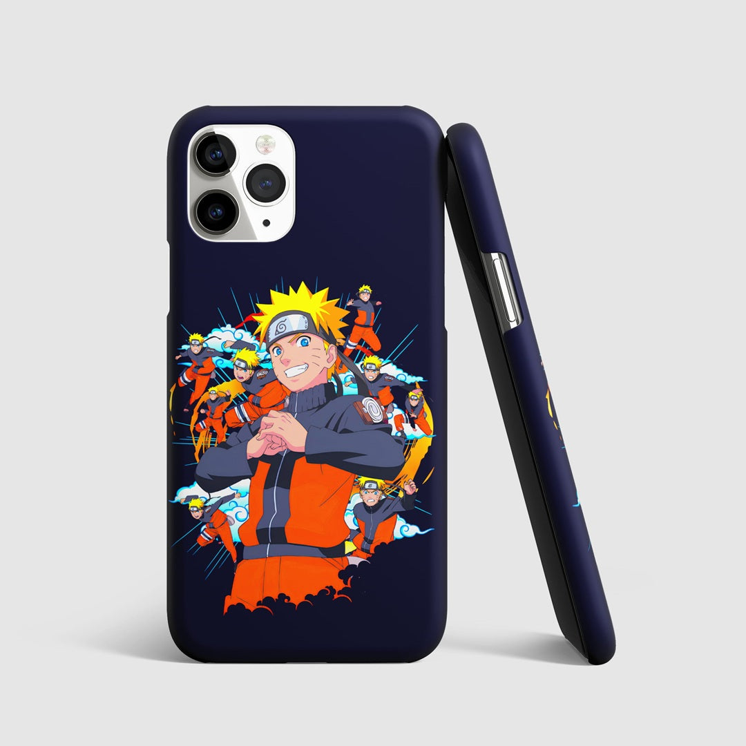 Naruto shadow clone saga phone cover