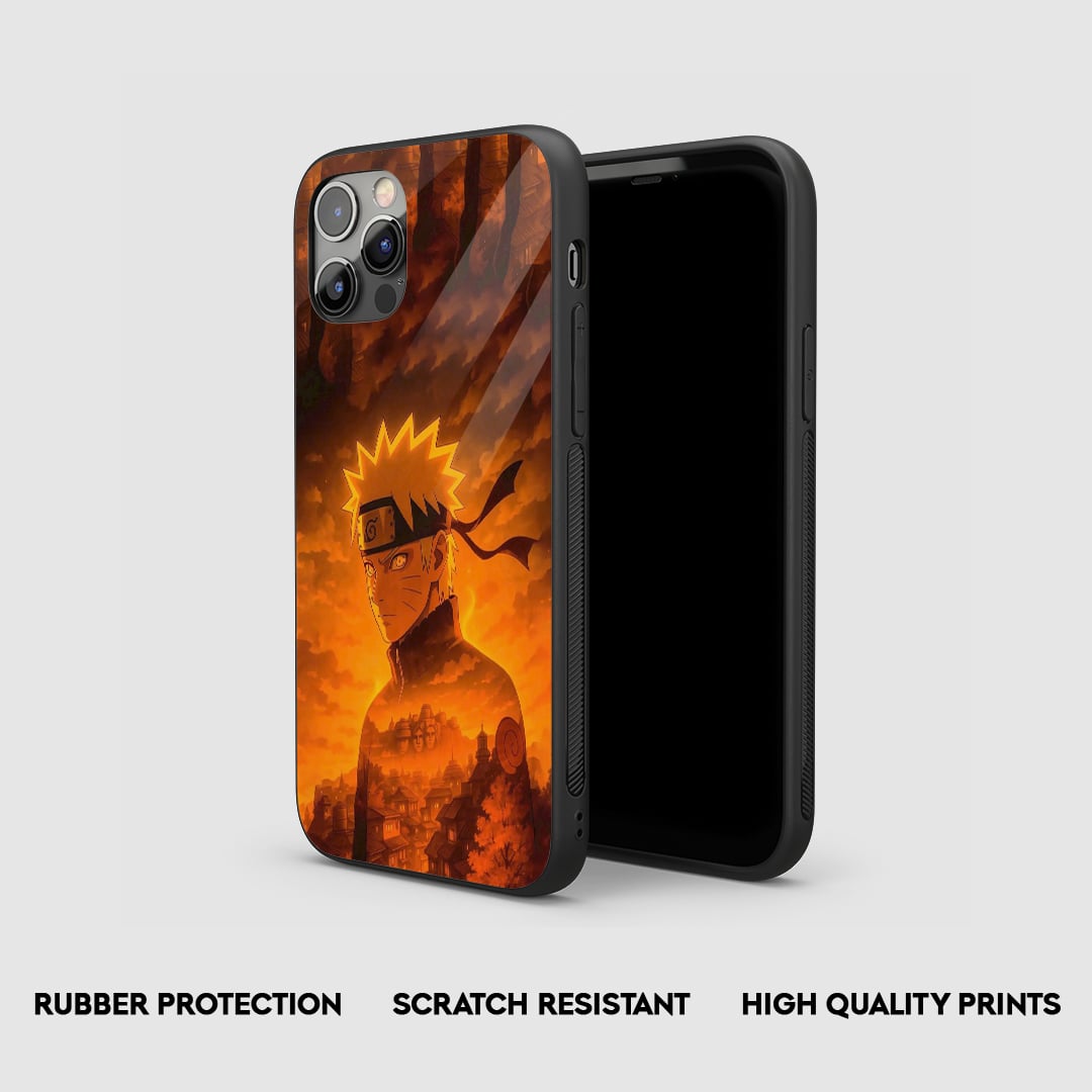 Naruto Hokage cloak anime phone case design