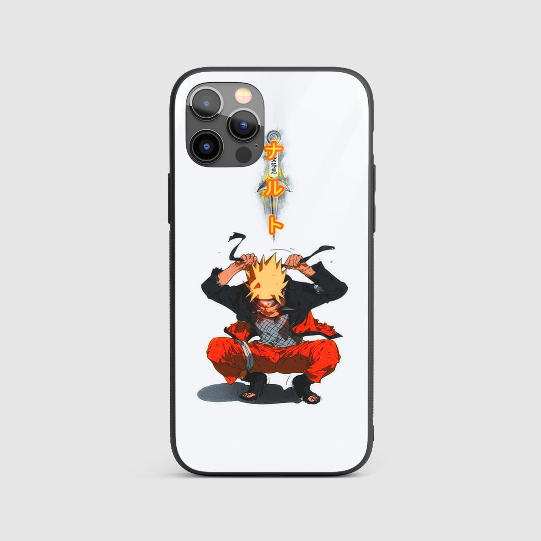 Naruto Shippuden Silicone Armored Phone Case front design