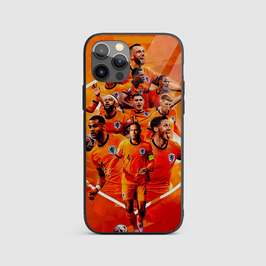 Netherlands Squad silicone armored phone case