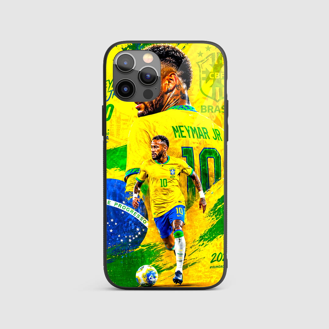 neymar jr rumo ao hexa silicone armored phone case