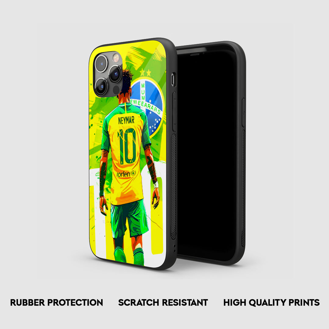 neymar number 10 football jersey phone case