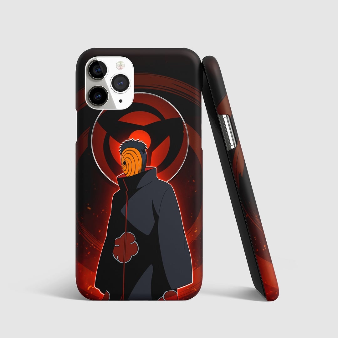 Obito Uchiha Phone Cover with 3D matte finish, featuring detailed design of Obito.
