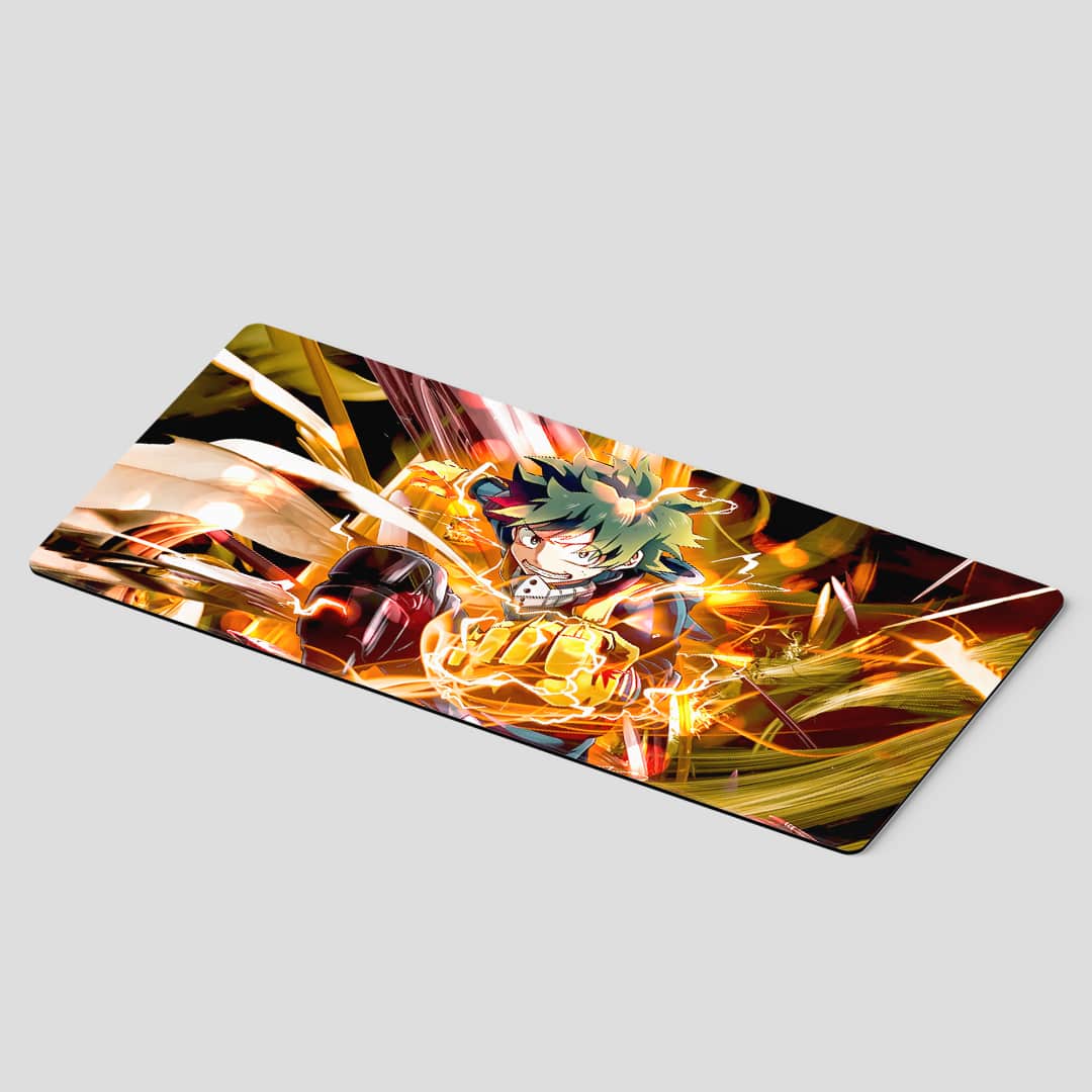 My Hero Academia One For All desk mat artwork