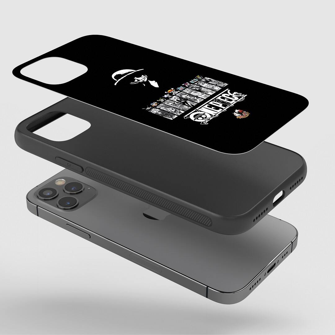 One Piece Crew Phone Case installed on a smartphone, highlighting easy access to all controls and ports.