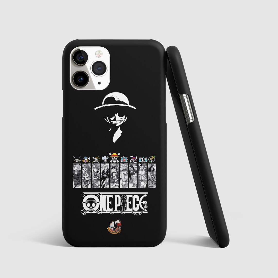 One Piece Crew Phone Cover with 3D matte finish.