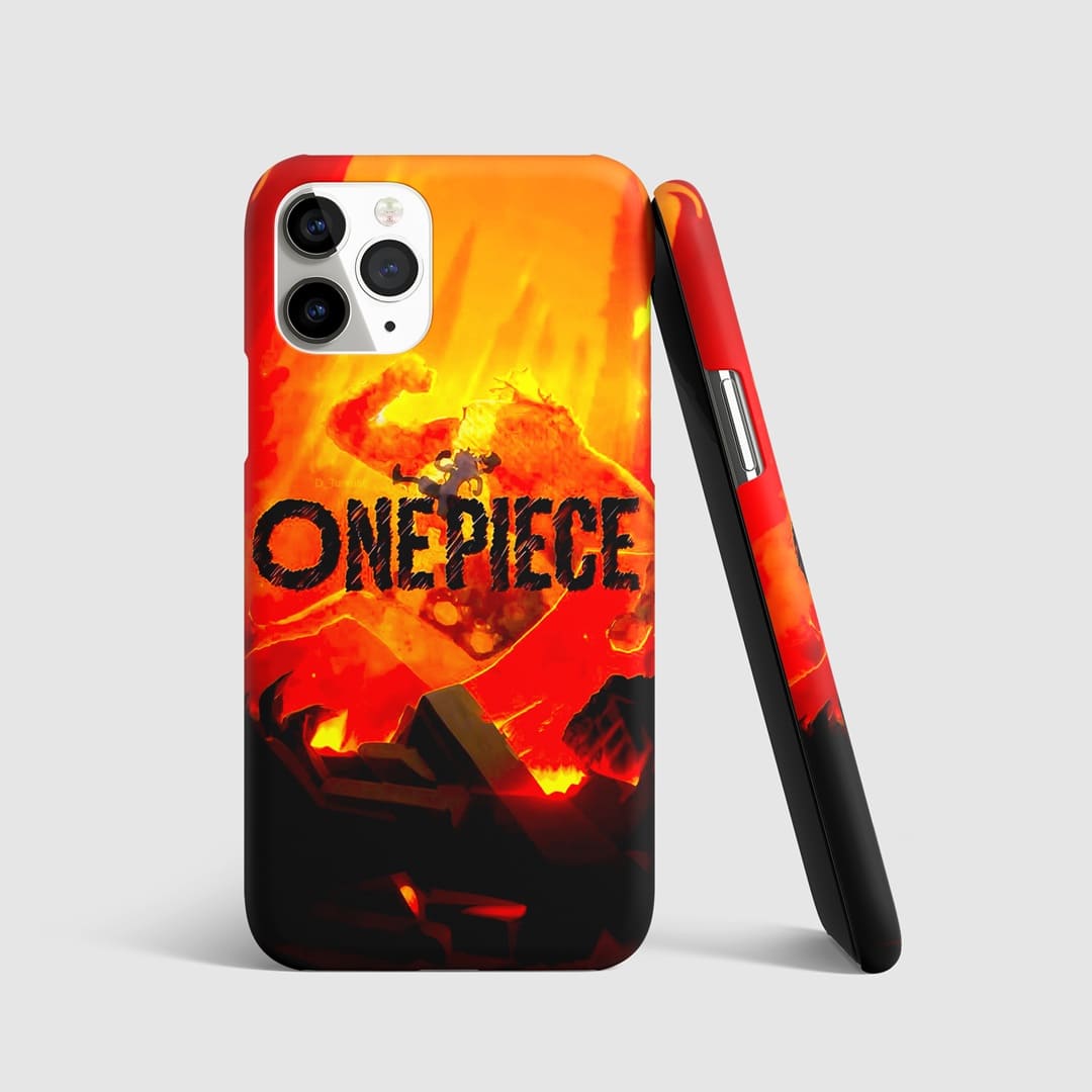 One Piece Inferno phone cover