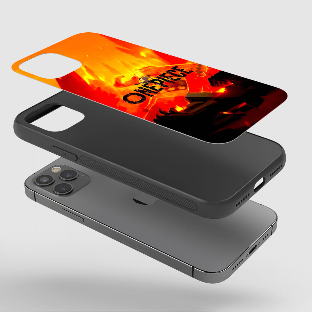 One Piece Inferno shockproof phone case