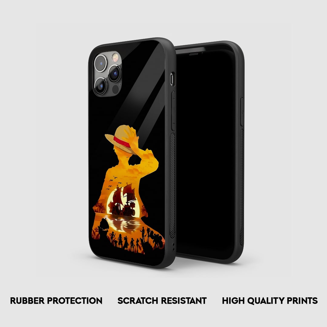 Side view of One Piece Minimal Silicone Case with snug fit and cutouts