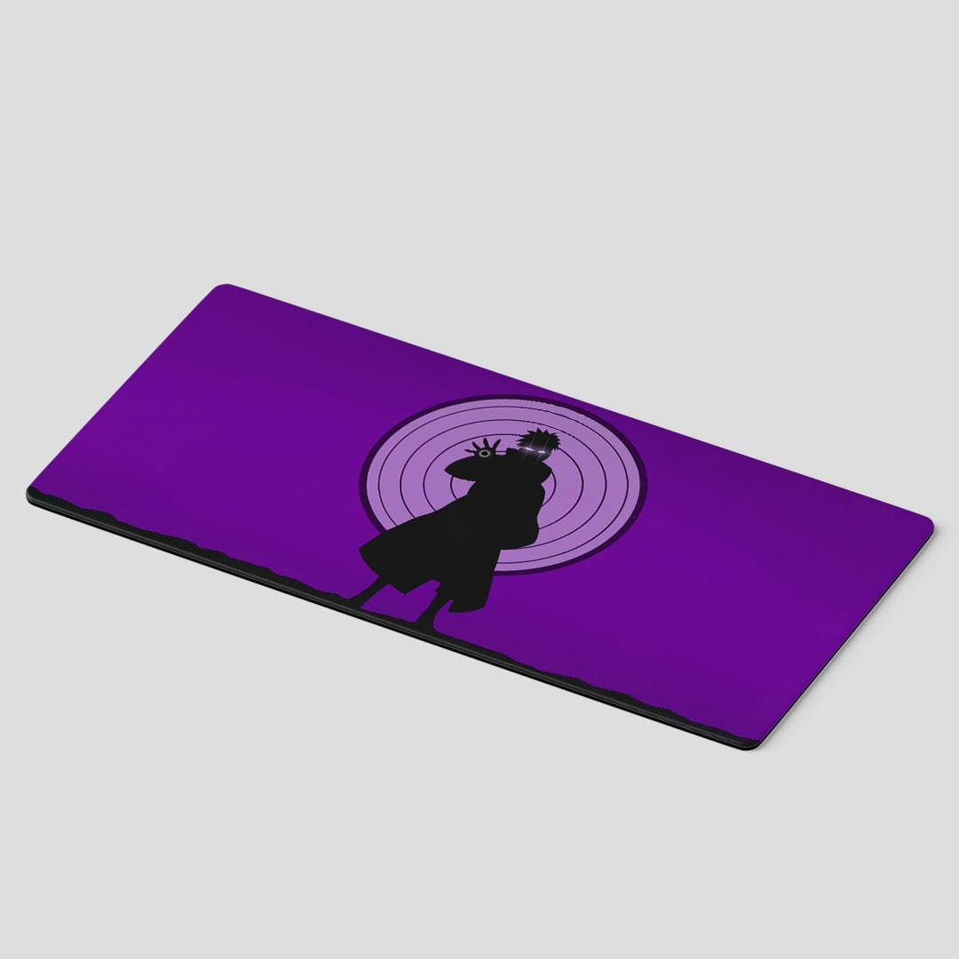 Smooth and clean Pain Minimalist themed desk mat