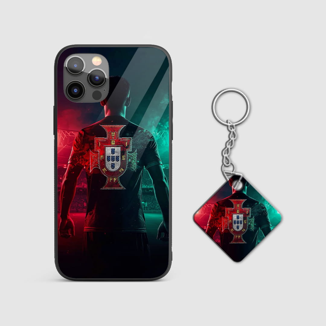 Portugal FPF protective mobile cover with Keychain