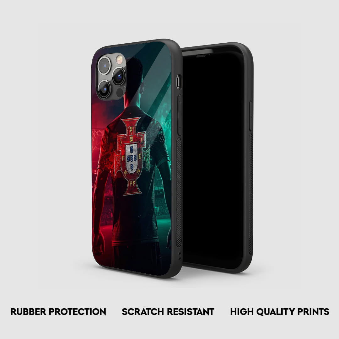 Portugal football stadium silicone phone case