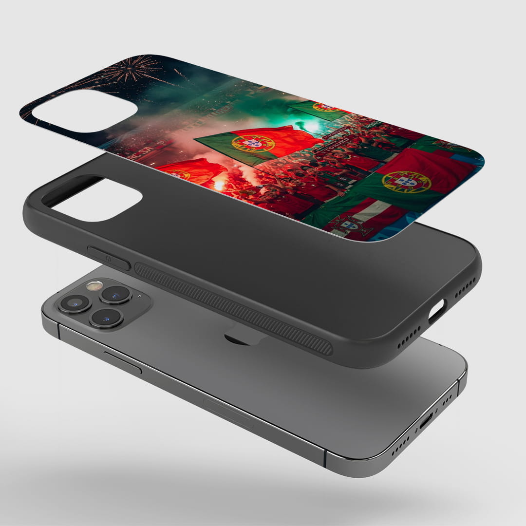 Shockproof Portugal fans phone case