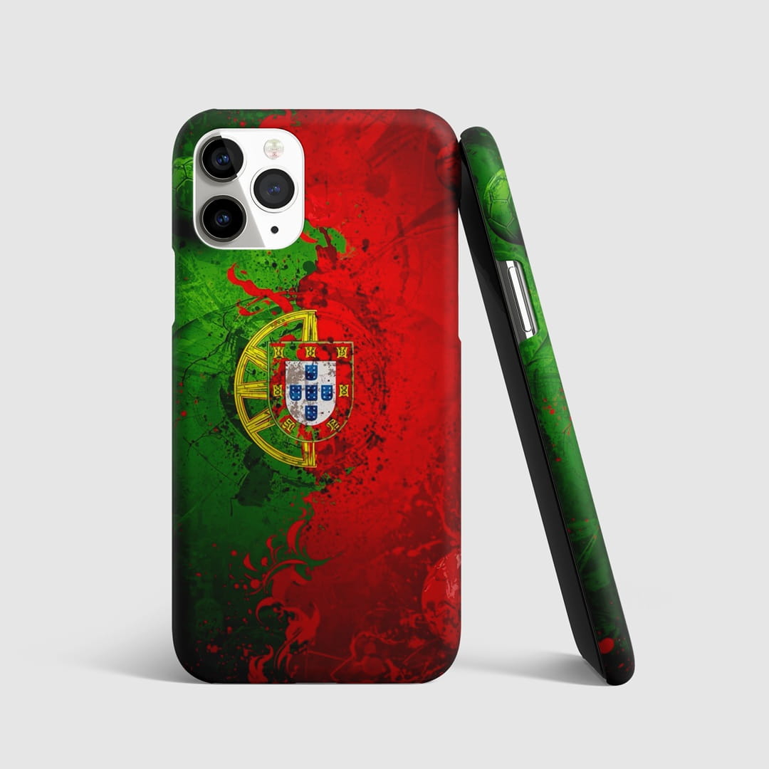 Portugal Flag Crest phone cover