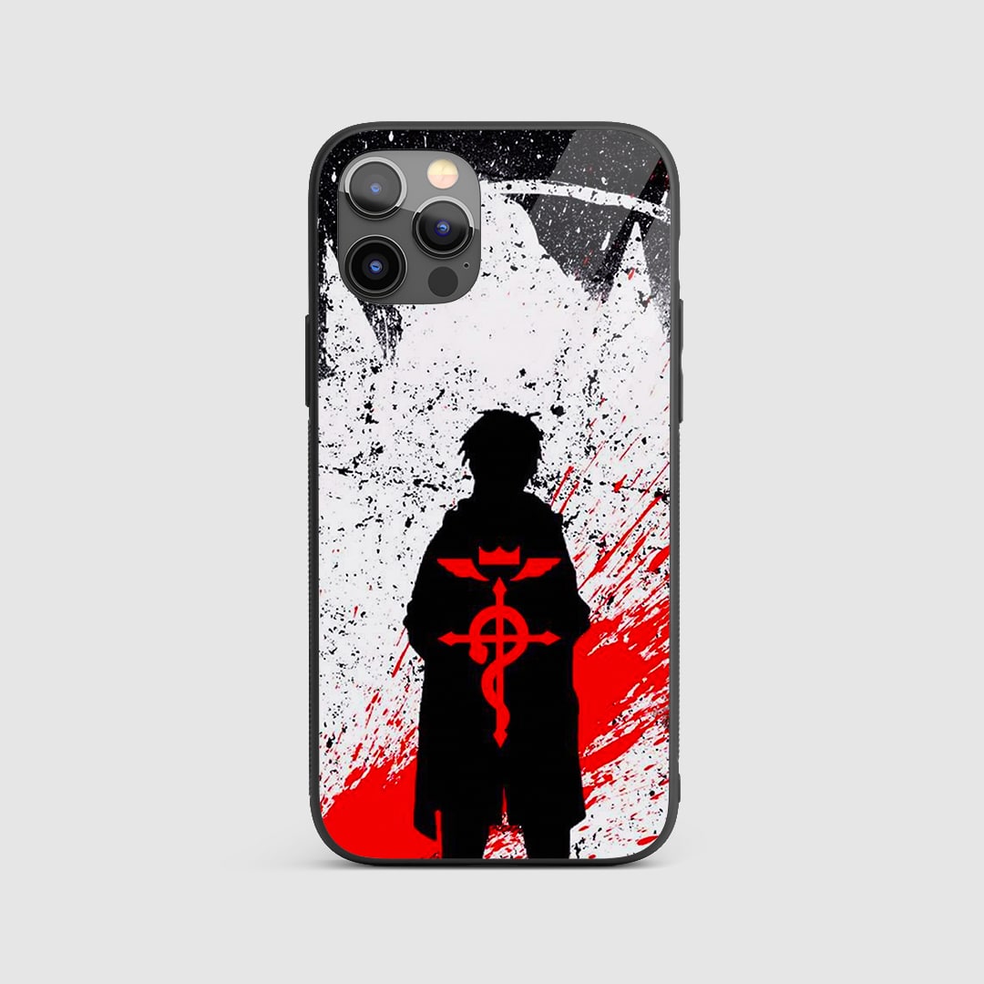 Red Cross emblem silicone armored phone case