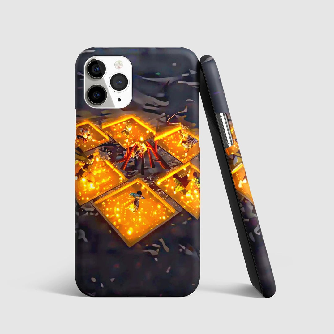Rengoku Fight Akaza Phone Cover Demon Slayer