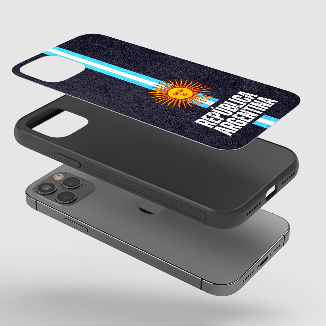 Shockproof Republica Argentina Flag phone case