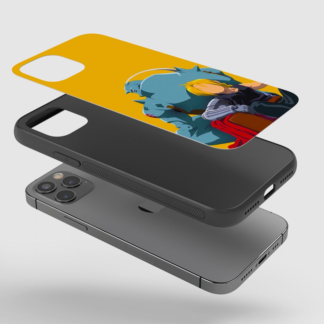Shock-resistant silicone case with calm bond design