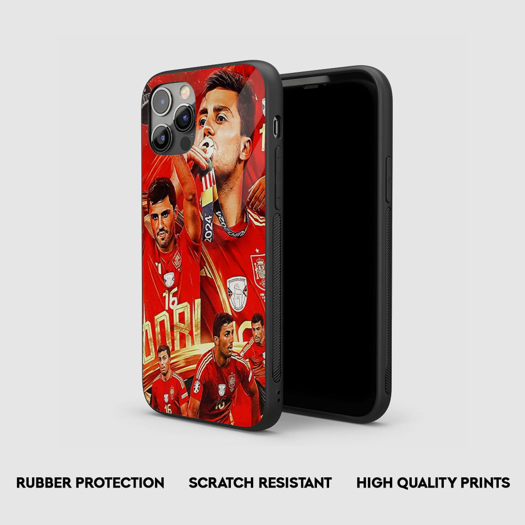 Rodri football silicone phone case