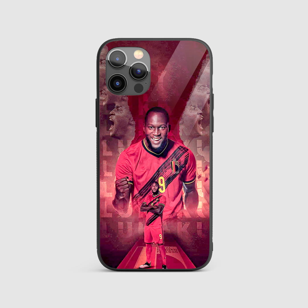 Romelu Lukaku silicone armored phone case