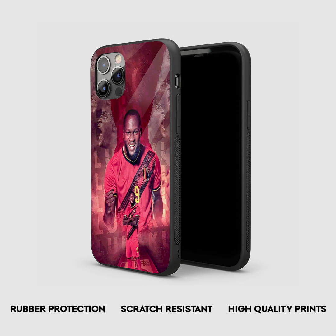 Romelu Lukaku football silicone phone case