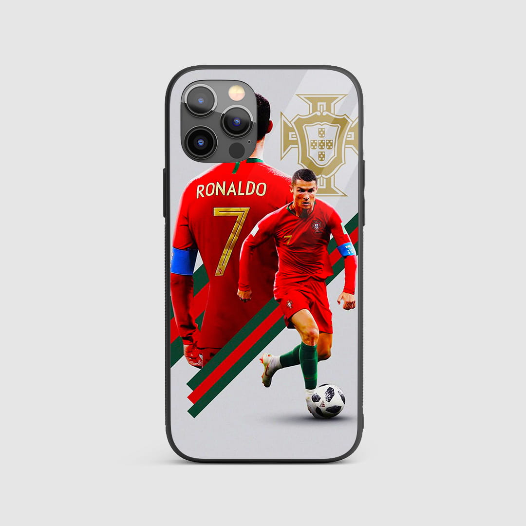 Ronaldo CR7 silicone armored phone case