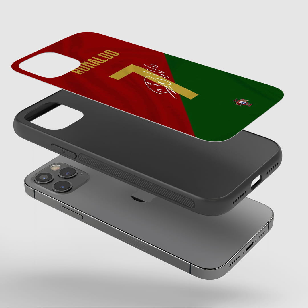 Shockproof Ronaldo No. 10 Jersey phone case