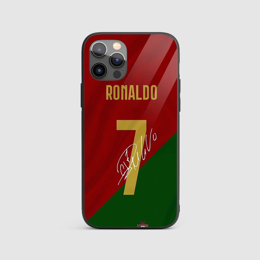 Ronaldo No. 10 Jersey silicone armored phone case