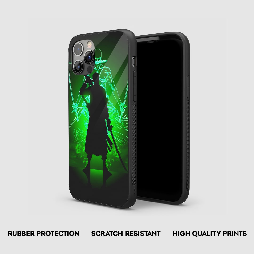 Durable Zoro neon silicone armored case