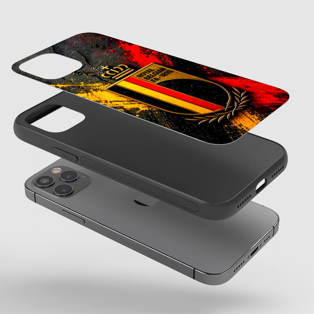 Royal Belgian FA Crest silicone phone case India
