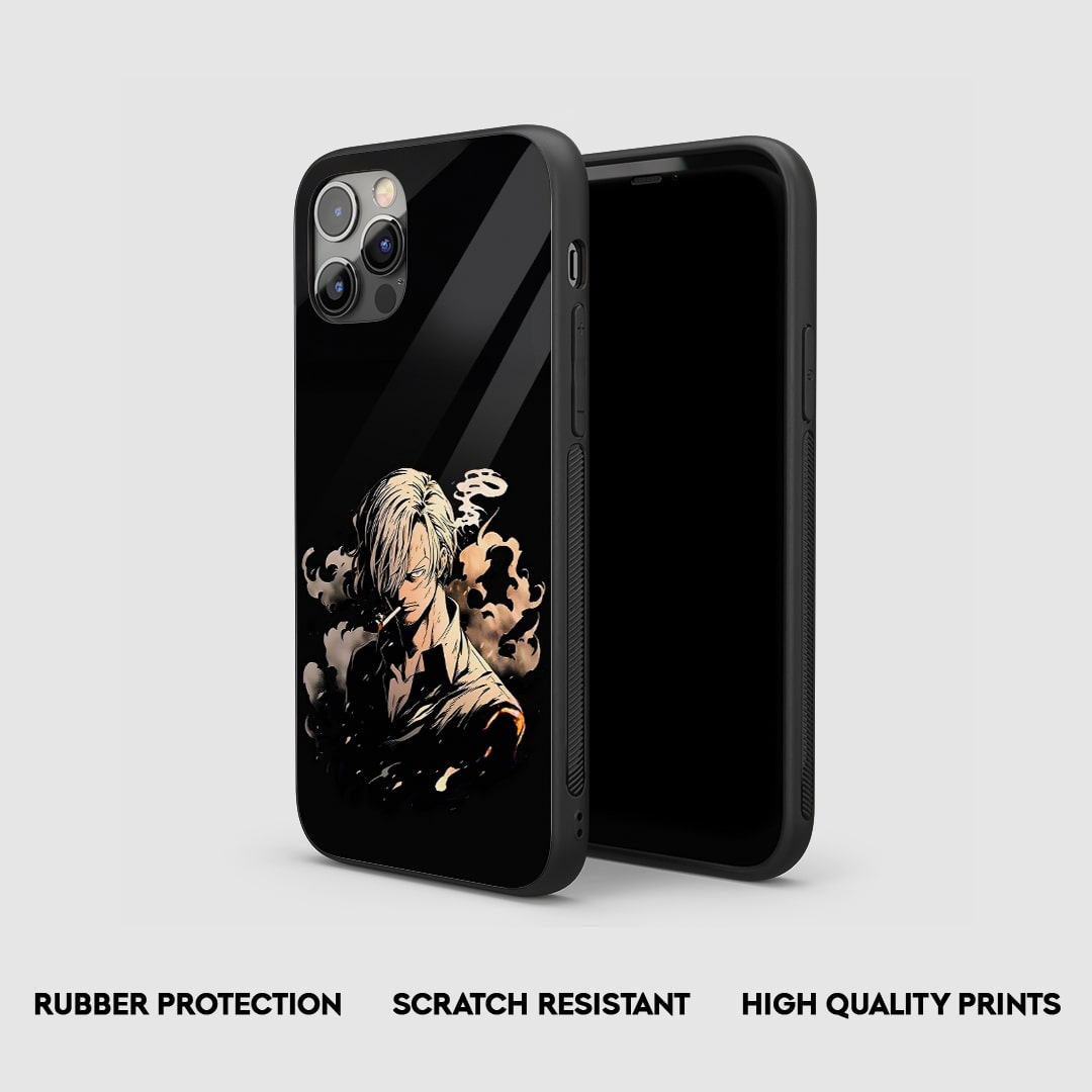 Side view of Sanji Minimal Silicone Case with snug fit and precise cutouts.