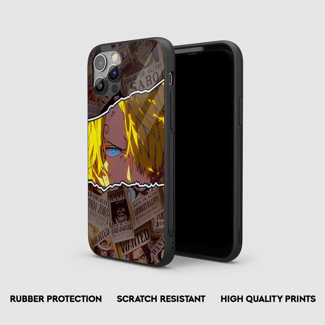 One Piece Sanji bounty poster anime mobile cover